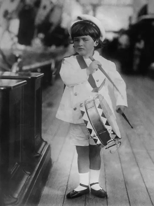 Framed Print : Alexei, the only son of Czar Nicholas II and his consort, Alexandra, 1909. The five year old Czarevich wears a sailors hat and plays a toy drum (BSLOC_2017_2_9) Framed Print : Alexei, the only son of Czar Nicholas II and his consort, Alexandra, 1909. The five year old Czarevich wears a sailors hat and plays a toy drum (BSLOC_2017_2_9)
