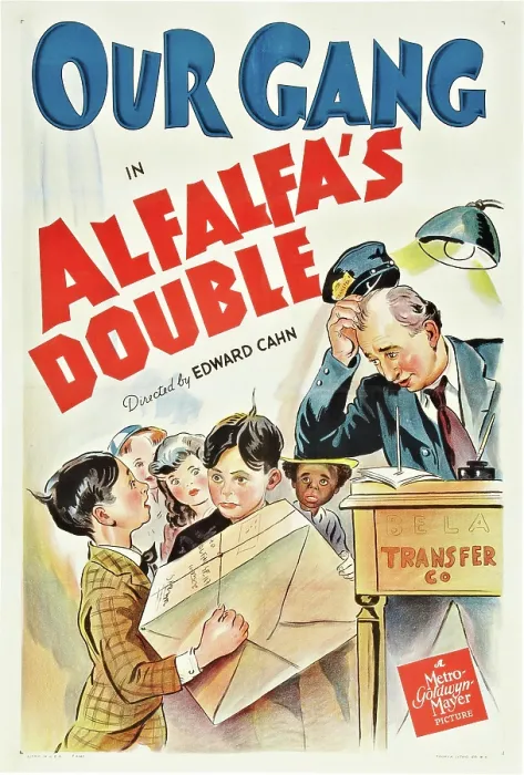 Framed Print : ALFALFA'S DOUBLE, US poster art, Carl Alfalfa Switzer, (left), 1940 Framed Print : ALFALFA'S DOUBLE, US poster art, Carl Alfalfa Switzer, (left), 1940