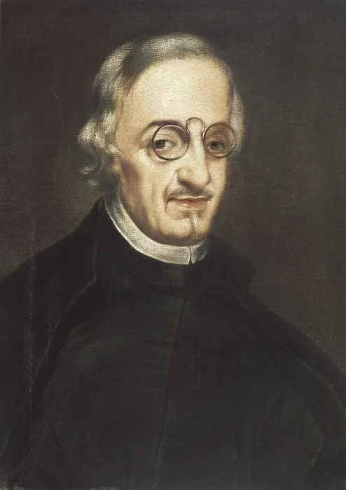 Framed Print : ALFARO, Juan de (1640-1680). Portrait of Don Antonio de Sols y Ribadeneira. Baroque art. Oil on canvas. SPAIN. Madrid. Lzaro Galdiano Foundation