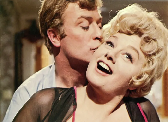 Framed Print : ALFIE, from left: Michael Caine, Shelley Winters, 1966 Framed Print : ALFIE, from left: Michael Caine, Shelley Winters, 1966