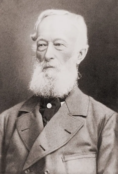 Framed Print : Alfred Krupp (1812-1887), inherited the floundering family business from his father and built it into the forge of Germany Framed Print : Alfred Krupp (1812-1887), inherited the floundering family business from his father and built it into the forge of Germany