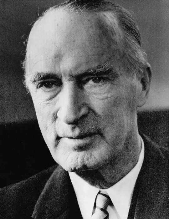 Framed Print : Alfried Krupp von Bohlen und Halbach, (1907-1967), One-time head of munitions empire that armed Hitler's troops. c. 1960's.. Courtesy: CSU Archives  /  Everett Collection
