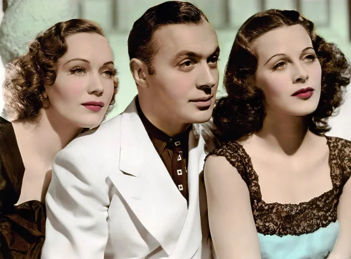 Framed Print : ALGIERS, from left: Sigrid Gurie, Charles Boyer, Hedy Lamarr, 1938 Framed Print : ALGIERS, from left: Sigrid Gurie, Charles Boyer, Hedy Lamarr, 1938