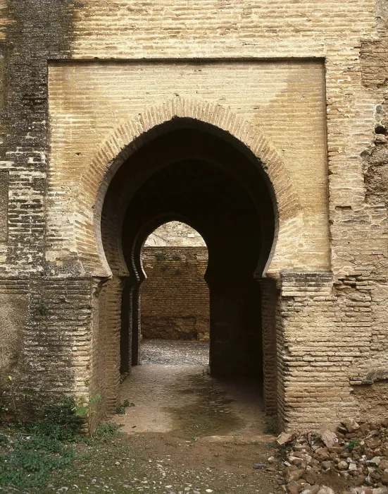 Framed Print : Alhambra. SPAIN. Granada. Alhambra. Gate of the Justice Tower, at the south wall. Architecture. AISA / Everett Collection**US SALES ONLY** Framed Print : Alhambra. SPAIN. Granada. Alhambra. Gate of the Justice Tower, at the south wall. Architecture. AISA / Everett Collection**US SALES ONLY**