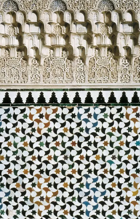 Framed Print : Alhambra. SPAIN. Granada. Alhambra. Comares Palace. Court of the Myrtles. Mosaics. Hispano-Moresque art. Nasrid dynasty. Relief; Mosaic. AISA / Everett Collection**US SALES ONLY** Framed Print : Alhambra. SPAIN. Granada. Alhambra. Comares Palace. Court of the Myrtles. Mosaics. Hispano-Moresque art. Nasrid dynasty. Relief; Mosaic. AISA / Everett Collection**US SALES ONLY**