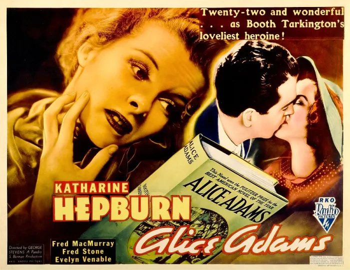 Framed Print : ALICE ADAMS, from left: Katharine Hepburn, Fred MacMurray, Katharine Hepburn, 1935