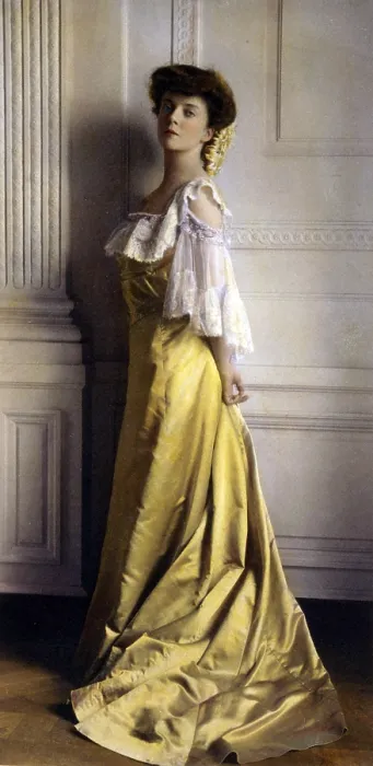 Framed Print : Alice Roosevelt, daughter of President Theodore Roosevelt and his deceased first wife, Alice Hathaway Lee. 1903 color full length portrait by Frances Benjamin Johnston