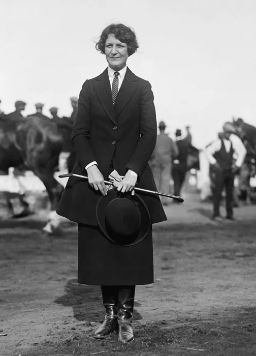 Framed Print : Alisa Mellon (1901-1969), daughter of Andrew Mellon, at an equestrian event near Washington, D.C. 1923
