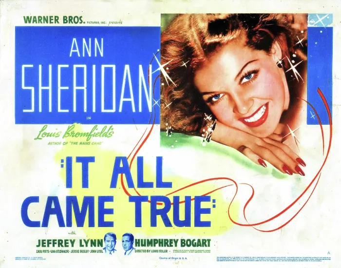 Framed Print : IT ALL CAME TRUE, Ann Sheridan, 1940