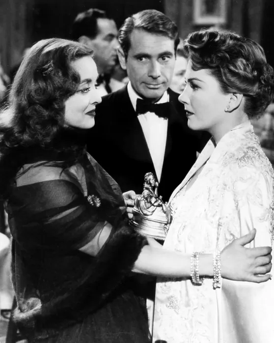 Framed Print : ALL ABOUT EVE, Bette Davis, Gary Merrill, Anne Baxter, 1950, TM & Copyright (c) 20th Century Fox Film Corp. All rights reserved