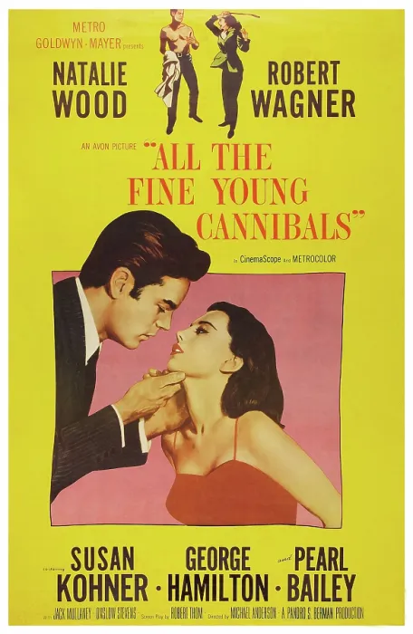 Framed Print : ALL THE FINE YOUNG CANNIBALS, US poster art, from left: Robert Wagner, Natalie Wood, 1960 Framed Print : ALL THE FINE YOUNG CANNIBALS, US poster art, from left: Robert Wagner, Natalie Wood, 1960