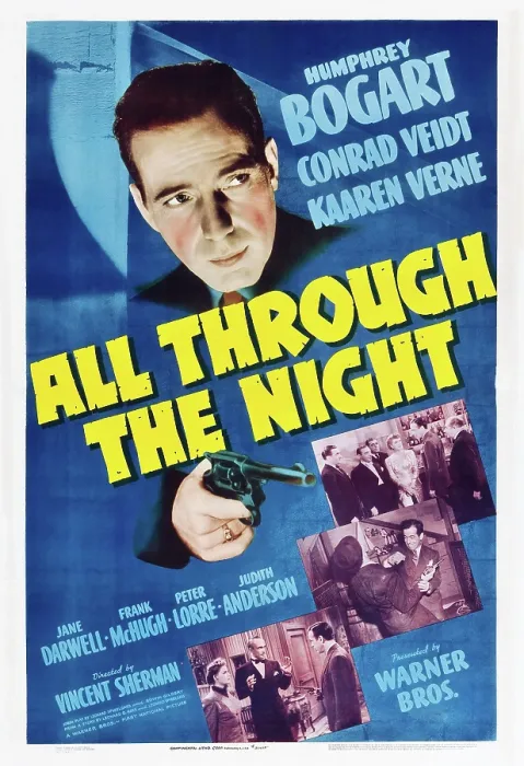 Framed Print : ALL THROUGH THE NIGHT, top: Humphrey Bogart, 1941 Framed Print : ALL THROUGH THE NIGHT, top: Humphrey Bogart, 1941