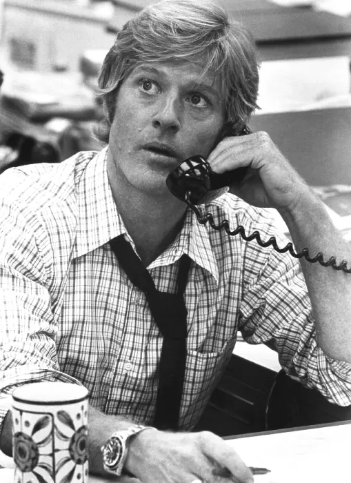 Framed Print : ALL THE PRESIDENT'S MEN, Robert Redford, 1976