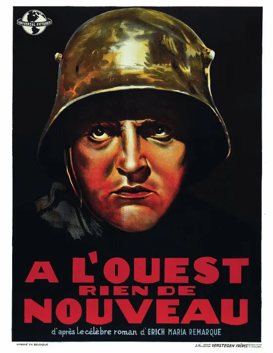 Framed Print : ALL QUIET ON THE WESTERN FRONT, (aka A L'OUEST RIEN DE NOUVEAU), Lew Ayres on Belgian poster art, 1930 Framed Print : ALL QUIET ON THE WESTERN FRONT, (aka A L'OUEST RIEN DE NOUVEAU), Lew Ayres on Belgian poster art, 1930