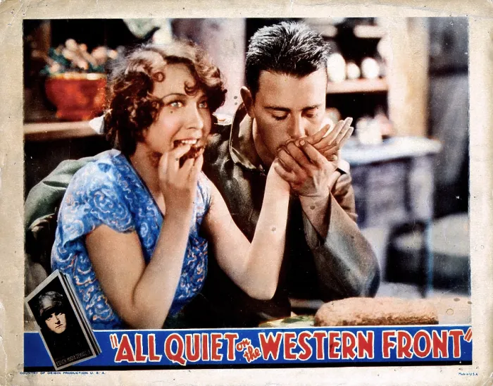 Framed Print : ALL QUIET ON THE WESTERN FRONT, from left, Yola D'Avril, Lew Ayres, 1930 Framed Print : ALL QUIET ON THE WESTERN FRONT, from left, Yola D'Avril, Lew Ayres, 1930