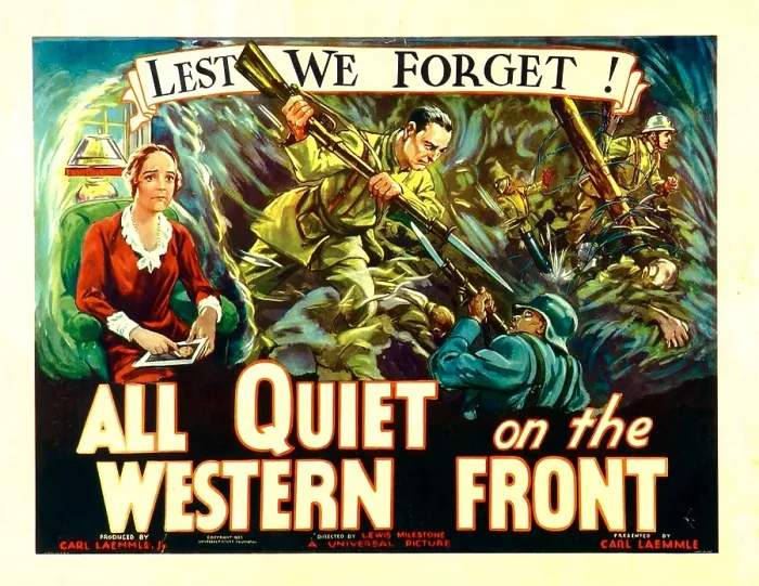 Framed Print : ALL QUIET ON THE WESTERN FRONT, poster art, 1930