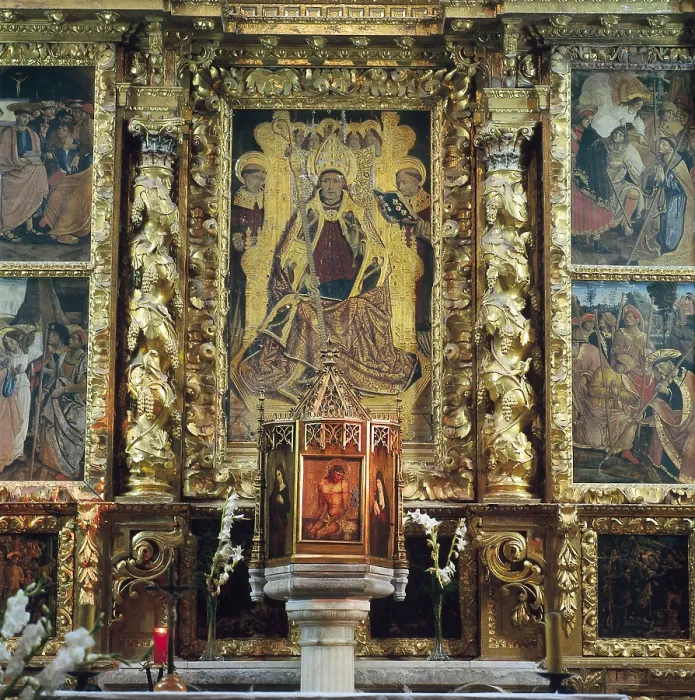 Framed Print : Altarpiece of Saint Victorian. 16th c. SPAIN. Barbastro. St. Mary of the Assumption's Cathedral. Painting. AISA / Everett Collection**US SALES ONLY** Framed Print : Altarpiece of Saint Victorian. 16th c. SPAIN. Barbastro. St. Mary of the Assumption's Cathedral. Painting. AISA / Everett Collection**US SALES ONLY**