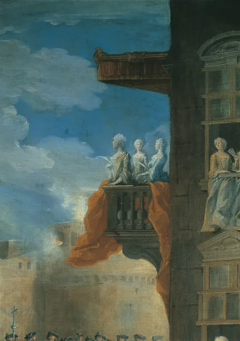 Framed Print : Four Altars (Quattro altari), by Nicola Maria Rossi, 18th Century, oil on canvas - Detail Framed Print : Four Altars (Quattro altari), by Nicola Maria Rossi, 18th Century, oil on canvas - Detail