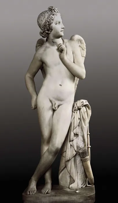 Framed Print : ALVAREZ CUBERO, Jos (1768-1827). Cupid. Neoclassicism. Sculpture on marble. SPAIN. Madrid. Prado Museum. AISA / Everett Collection**US SALES ONLY**