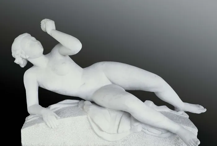 Framed Print : ALVAREZ LAVIADA, Manuel (1894-1958). Nude. 1944. Realism. Sculpture on marble. SPAIN. Madrid. Reina Sofia Art Centre National Museum. AISA / Everett Collection**US SALES ONLY** Framed Print : ALVAREZ LAVIADA, Manuel (1894-1958). Nude. 1944. Realism. Sculpture on marble. SPAIN. Madrid. Reina Sofia Art Centre National Museum. AISA / Everett Collection**US SALES ONLY**
