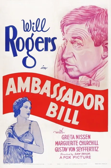 Framed Print : AMBASSADOR BILL, US poster art, from left: Marguerite Churchill, Will Rogers, 1931. TM & Copyright 20th Century-Fox Film Corp. All rights reserved / courtesy Everett Collection Framed Print : AMBASSADOR BILL, US poster art, from left: Marguerite Churchill, Will Rogers, 1931. TM & Copyright 20th Century-Fox Film Corp. All rights reserved / courtesy Everett Collection