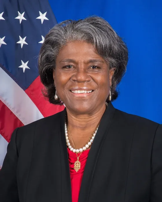 Framed Print : UN Ambassador Linda Thomas-Greenfield, has a foreign service portfolio dating back to 2004 Framed Print : UN Ambassador Linda Thomas-Greenfield, has a foreign service portfolio dating back to 2004