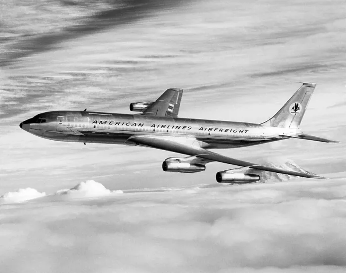 Framed Print : American Airline's Boeing Astrojet in flight, 1964. Courtesy: CSU Archives / Everett Collection Framed Print : American Airline's Boeing Astrojet in flight, 1964. Courtesy: CSU Archives / Everett Collection