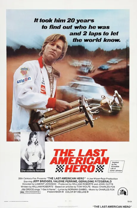 Framed Print : THE LAST AMERICAN HERO, US poster art, from top: Jeff Bridges, Valerie Perrine, 1973. TM & Copyright 20th Century Fox Film Corp. All rights reserved / courtesy Everett Collection Framed Print : THE LAST AMERICAN HERO, US poster art, from top: Jeff Bridges, Valerie Perrine, 1973. TM & Copyright 20th Century Fox Film Corp. All rights reserved / courtesy Everett Collection