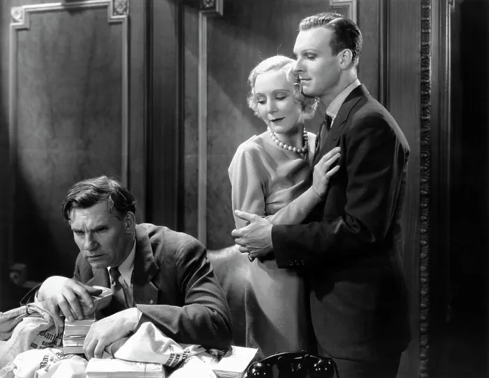 Framed Print : AMERICAN MADNESS, Walter Huston, Kay Johnson, Gavin Gordon, 1932 Framed Print : AMERICAN MADNESS, Walter Huston, Kay Johnson, Gavin Gordon, 1932