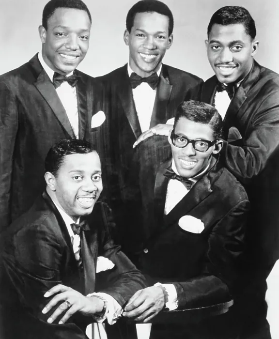 Framed Print : American Motown group The Temptations, 1967