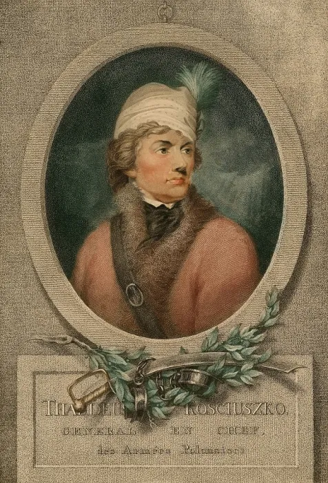 Framed Print : After the American Revolution, Thaddeus Kosciuszko returned to Europe