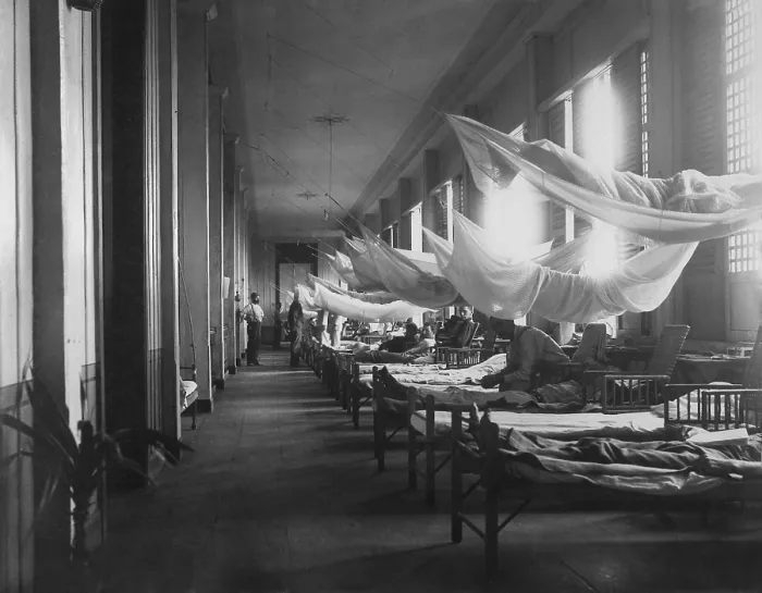 Framed Print : American soldiers in a ward of the 2nd Reserve Hospital, Philippines Framed Print : American soldiers in a ward of the 2nd Reserve Hospital, Philippines
