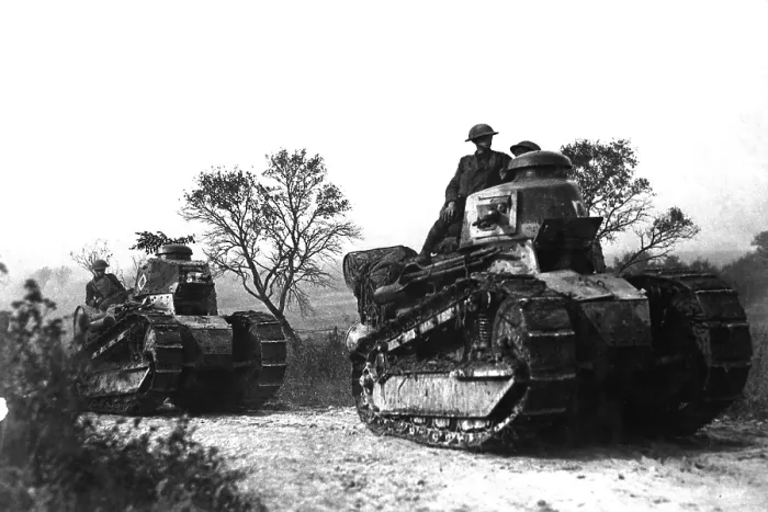 Framed Print : American troops ride on World War I tanks going forward to the battle line in the Forest of Argonne, France. Sept. 26, 1918 Framed Print : American troops ride on World War I tanks going forward to the battle line in the Forest of Argonne, France. Sept. 26, 1918