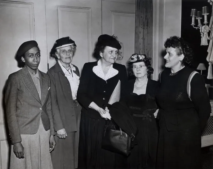 Framed Print : American women labor leaders with Secretary of Labor, Frances Perkins. Left to Right: Unidentified, Mary Dreier, Frances Perkins, Rose Schneiderman, Rose Pessota. Ca. 1935 Framed Print : American women labor leaders with Secretary of Labor, Frances Perkins. Left to Right: Unidentified, Mary Dreier, Frances Perkins, Rose Schneiderman, Rose Pessota. Ca. 1935