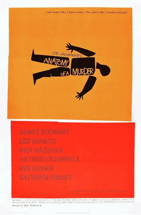 Framed Print : ANATOMY OF A MURDER, 1959
