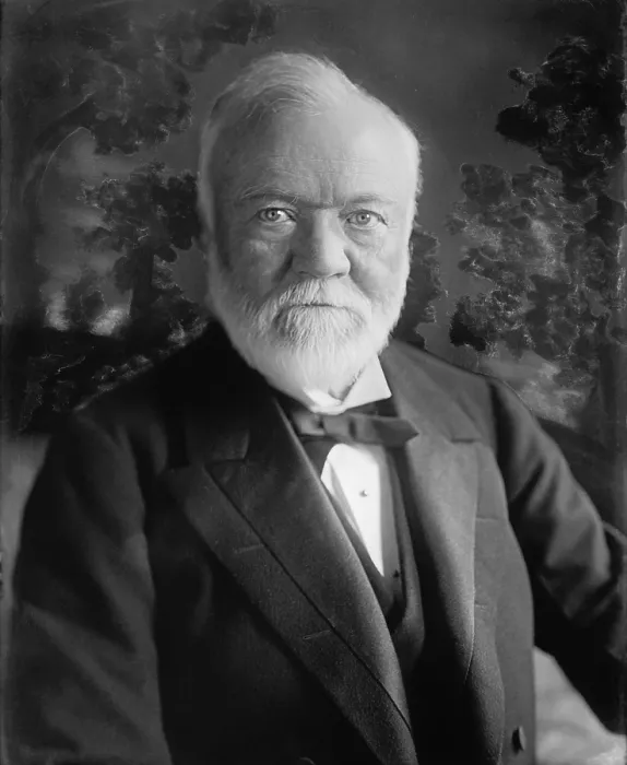 Framed Print : Andrew Carnegie 1835-1919 Scottish-American industrialist and philanthropist. Ca. 1905 (BSLOC_2010_18_6)