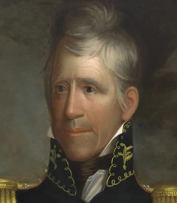 Framed Print : Andrew Jackson, 7th President of the United States, held office from 1829 to 1837