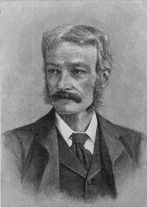 Framed Print : Andrew Lang (1844-1912), Scottish poet and novelist best known for his collections of fairy tales. He translated Homer and advanced classical studies