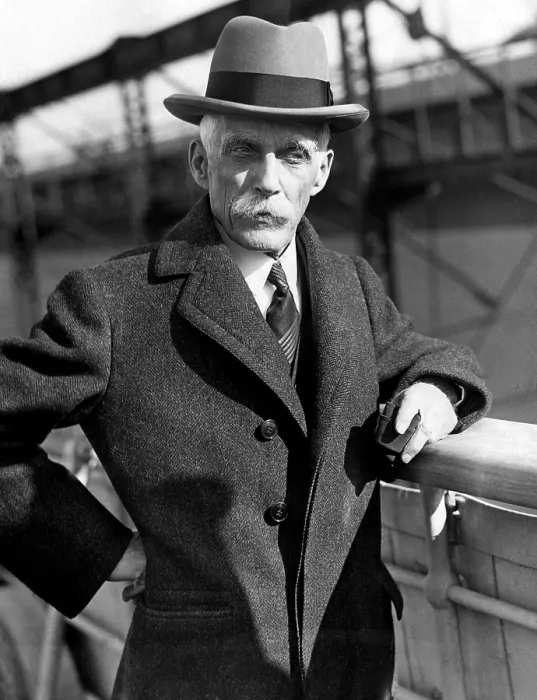 Framed Print : Andrew W. Mellon, (1855-1937), U.S. Secretary of the Treasury from 1921-1932, New York, April 1, 1932.. Courtesy: CSU Archives  /  Everett Collection