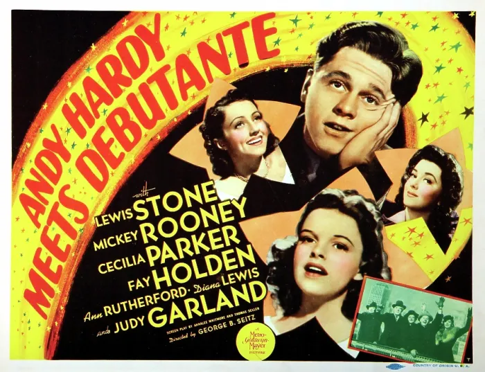 Framed Print : ANDY HARDY MEETS DEBUTANTE, (clockwise), Diana Lewis, Mickey Rooney, Ann Rutherford, Judy Garland, 1940 Framed Print : ANDY HARDY MEETS DEBUTANTE, (clockwise), Diana Lewis, Mickey Rooney, Ann Rutherford, Judy Garland, 1940