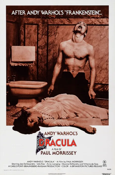 Framed Print : ANDY WARHOL'S YOUNG DRACULA, (aka ANDY WARHOL'S DRACULA), US poster art, Udo Kier, 1974