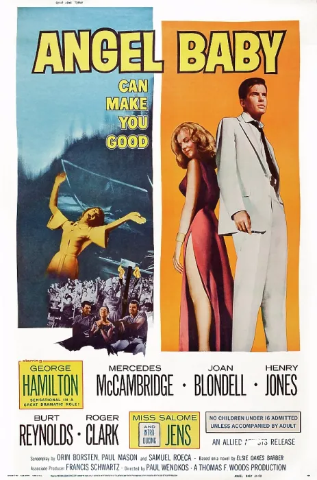 Framed Print : ANGEL BABY, l-r: Salome Jens, George Hamilton, poster art, 1961 Framed Print : ANGEL BABY, l-r: Salome Jens, George Hamilton, poster art, 1961