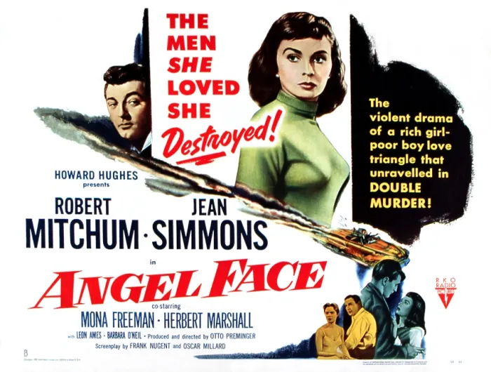 Framed Print : ANGEL FACE, Robert Mitchum, Jean Simmons, 1952 Framed Print : ANGEL FACE, Robert Mitchum, Jean Simmons, 1952