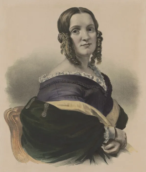 Framed Print : Angelica Singleton Van Buren, the daughter-in-law of Martin Van Buren, the 8th US President Framed Print : Angelica Singleton Van Buren, the daughter-in-law of Martin Van Buren, the 8th US President