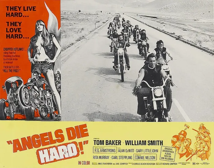 Framed Print : ANGELS DIE HARD, William Smith (right front), 1970