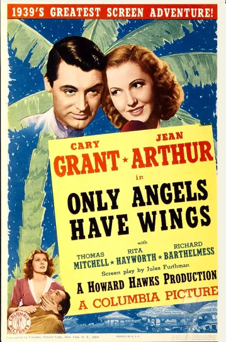 Framed Print : ONLY ANGELS HAVE WINGS, Cary Grant, Jean Arthur, 1939 Framed Print : ONLY ANGELS HAVE WINGS, Cary Grant, Jean Arthur, 1939