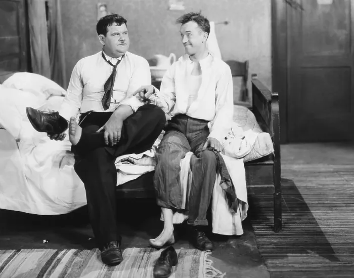 Framed Print : ANGORA LOVE, from left: Oliver Hardy, Stan Laurel, 1929 Framed Print : ANGORA LOVE, from left: Oliver Hardy, Stan Laurel, 1929