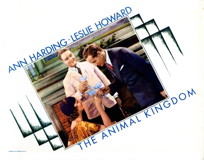 Framed Print : THE ANIMAL KINGDOM, lobbycard, from left: Myrna Loy, William Gargan, Leslie Howard, 1932 Framed Print : THE ANIMAL KINGDOM, lobbycard, from left: Myrna Loy, William Gargan, Leslie Howard, 1932