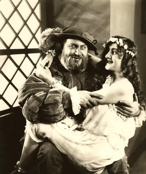 Framed Print : ANNA BOLEYN, (aka ANNE BOLEYN, aka DECEPTION), left: Emil Jannings as Henry VIII, 1920 Framed Print : ANNA BOLEYN, (aka ANNE BOLEYN, aka DECEPTION), left: Emil Jannings as Henry VIII, 1920
