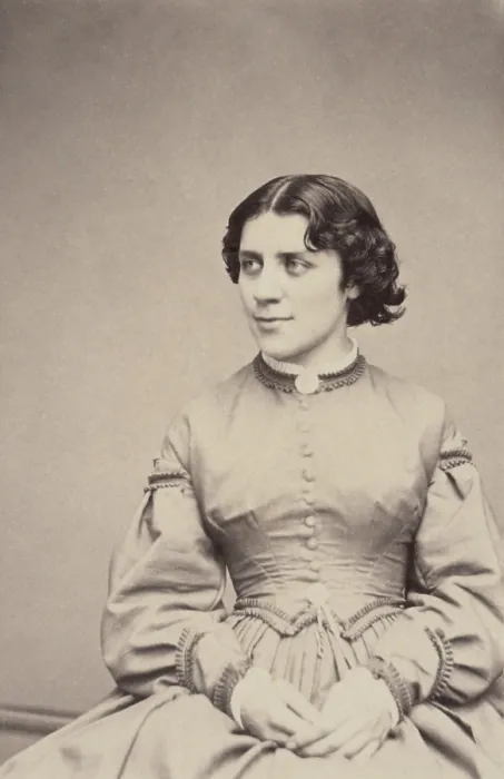 Framed Print : Anna Elizabeth Dickinson was a popular orator and lecture in the 1860s